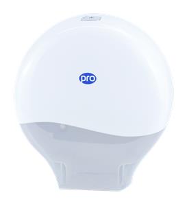 Mini Jumbo Toilet Roll Dispenser White