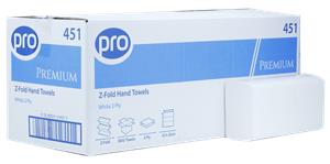 Z-Fold 2 Ply White Paper Towels