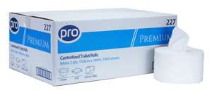Centrefeed Toilet Rolls 10.8cm x 180m (pure)